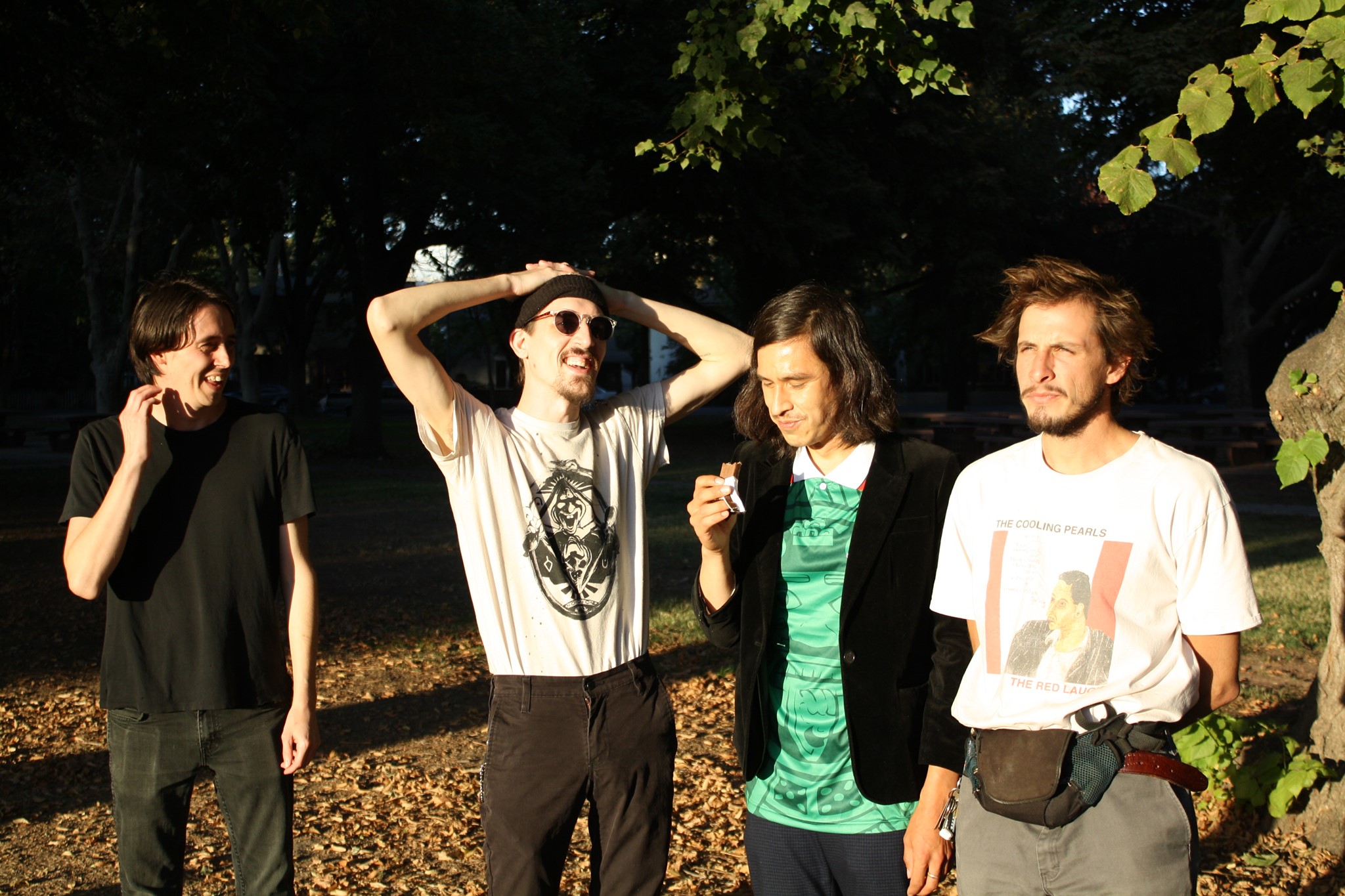 Pregnant Features (LR) Ben Lewis, Michael Saalman, Luis Gutierrez, Daniel Trudeau.